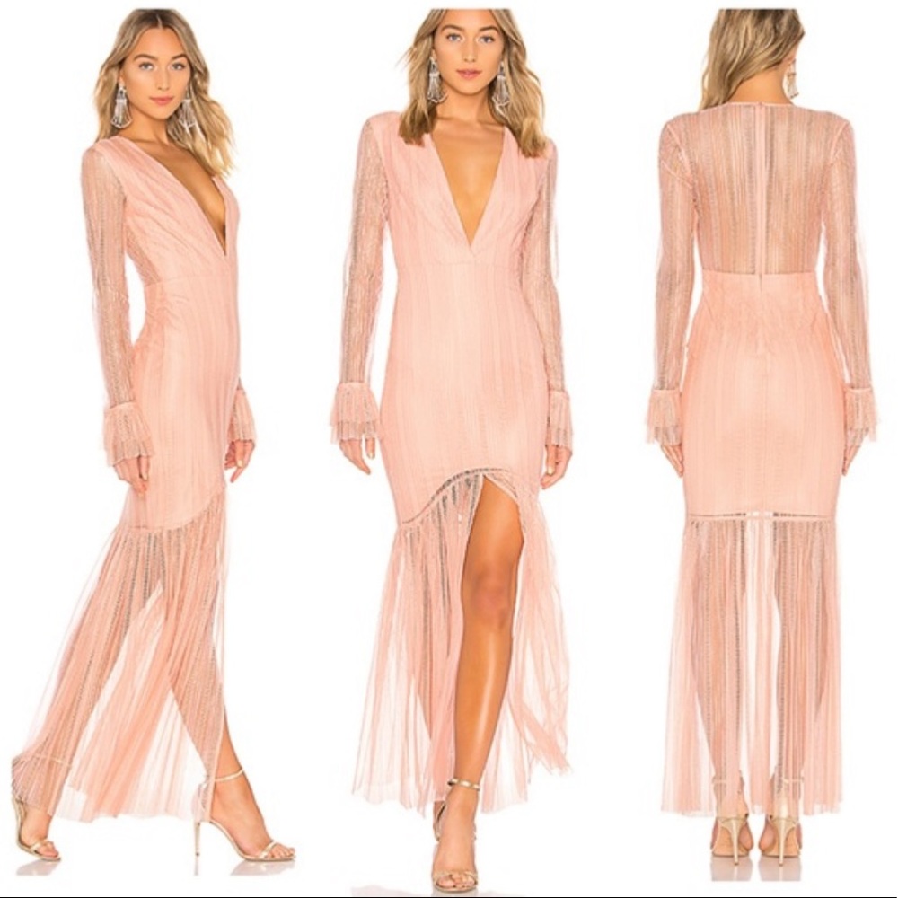 NWT! lovers + friends Zelda Gown size M